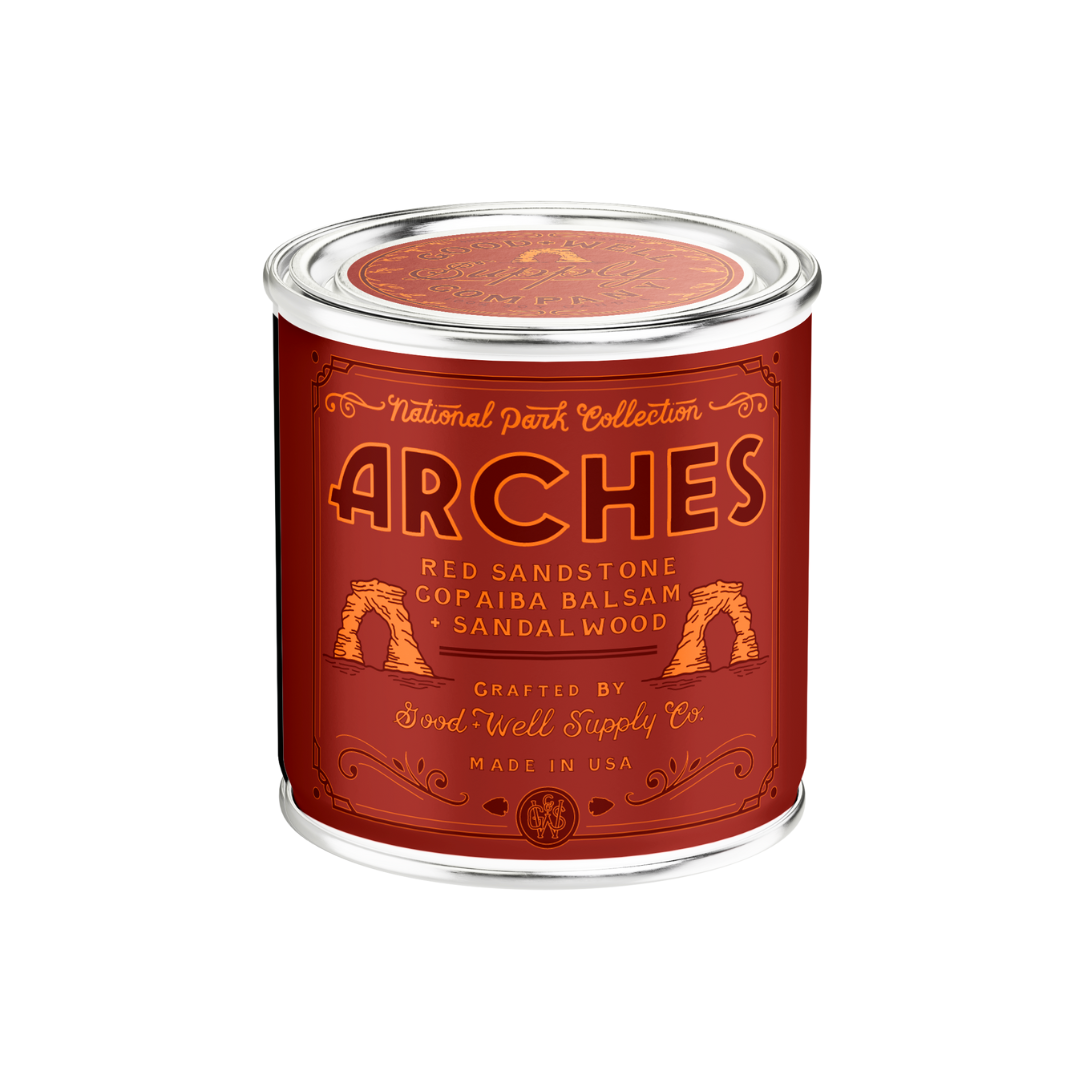 Arches National Park Candle Good & Well Supply Co.