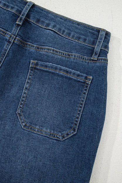 Breen Cropped High Rise Wide Leg Jeans Shewin