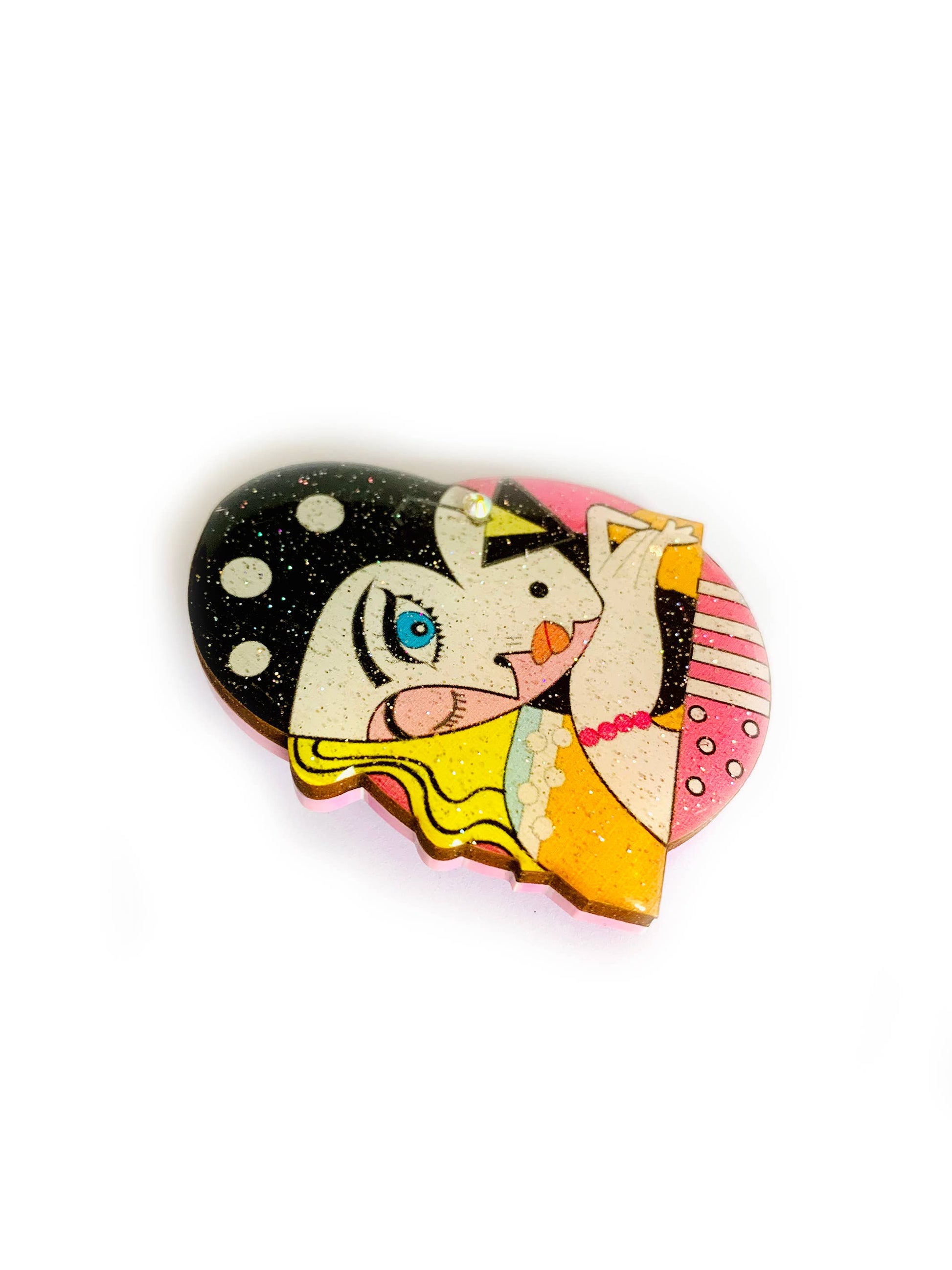 The Glamour Girl Brooch by Rosie Rose Parker Quirks!