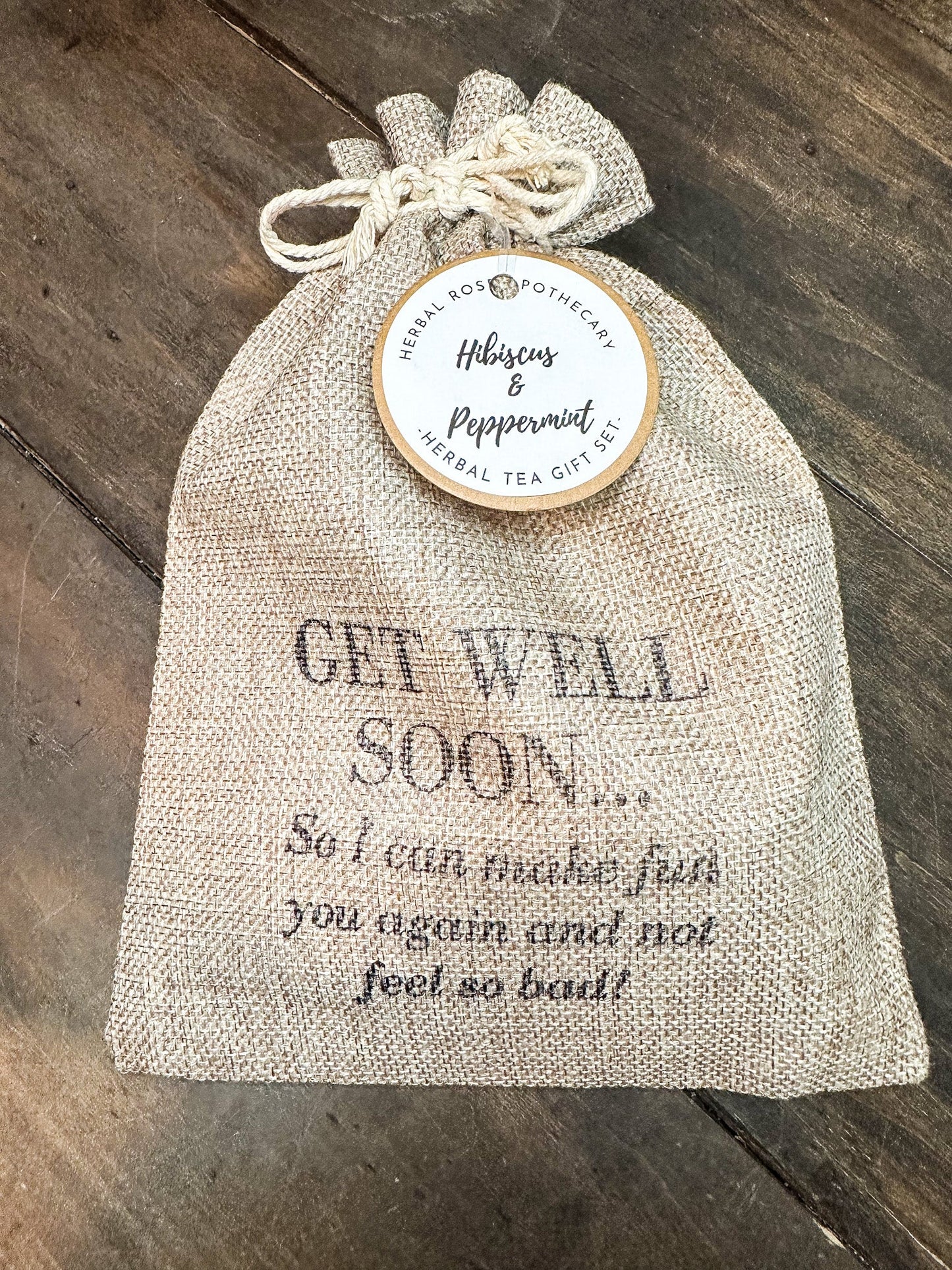 Herbal Tea Gift Bag - 2 herb gift bag