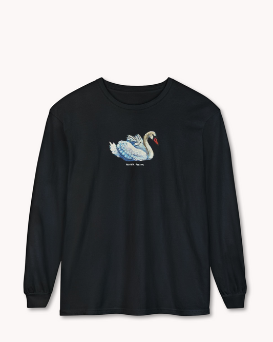Swan Long Sleeve T-Shirt