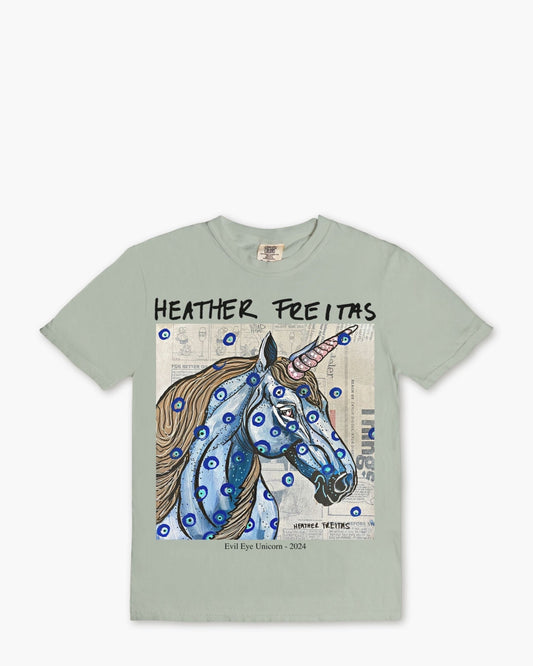 Evil Eye Unicorn Tee