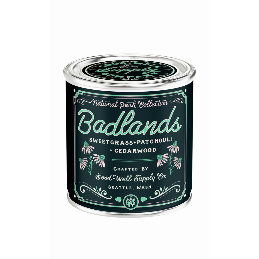 Badlands National Park Candle Good & Well Supply Co.