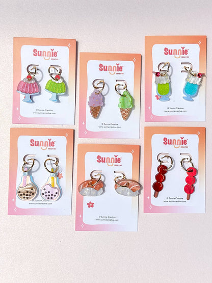Jello Pudding Earrings