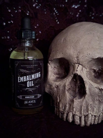 Oddities  - Embalming Lotion Oil - (amber, incense, jasmine)