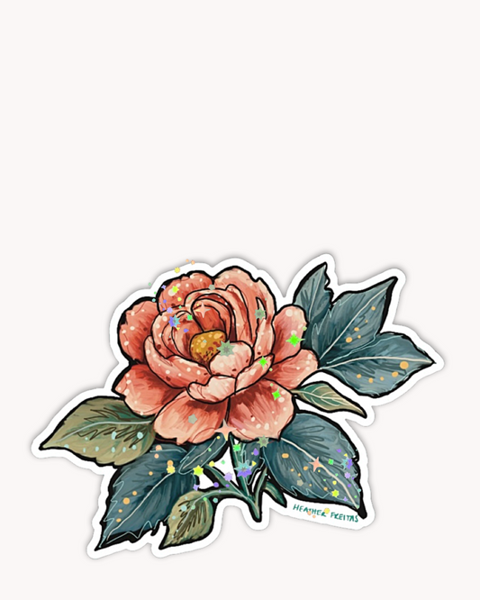 Blush Rose Sticker