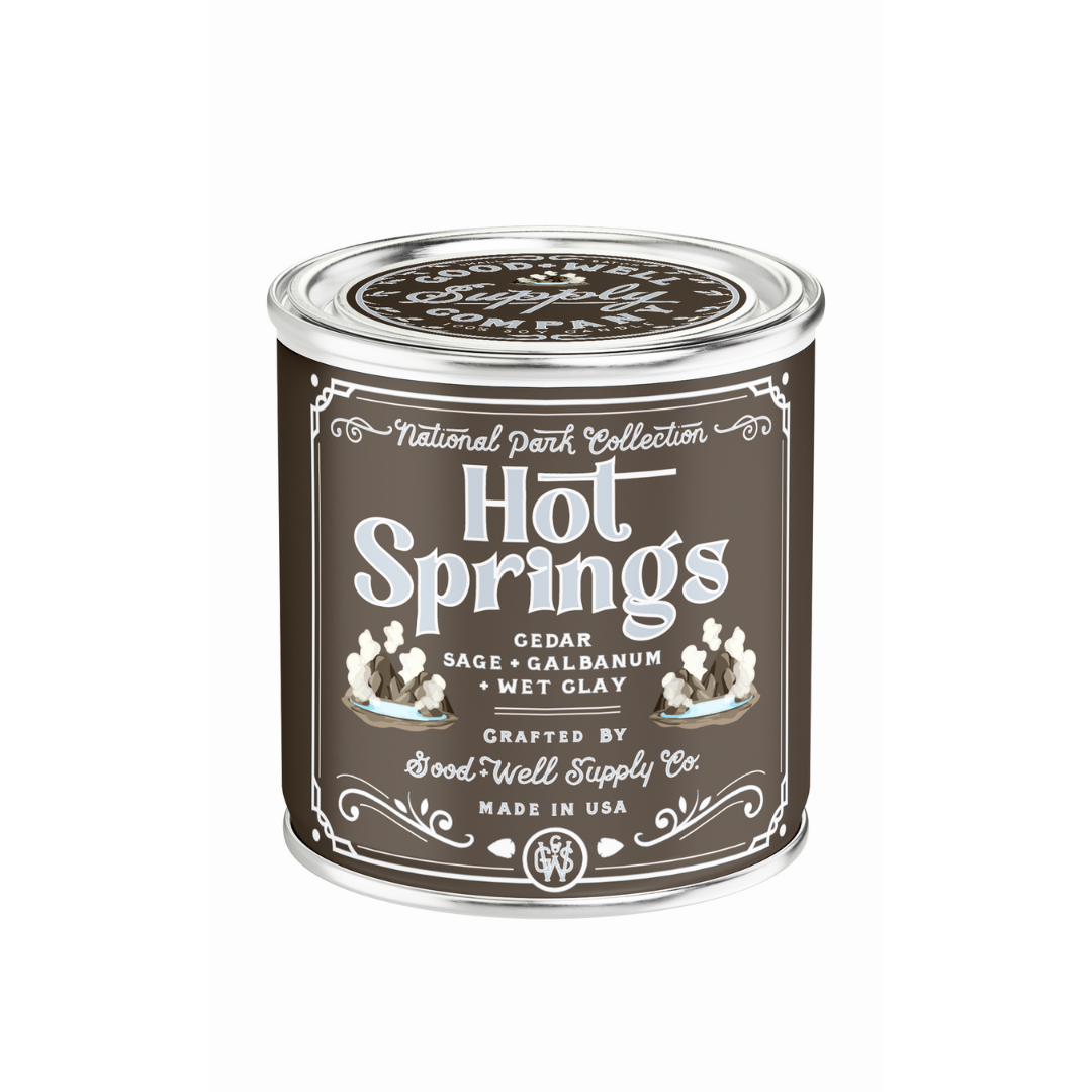 Hot Springs National Park Candle Good & Well Supply Co.