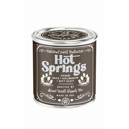Hot Springs National Park Candle Good & Well Supply Co.