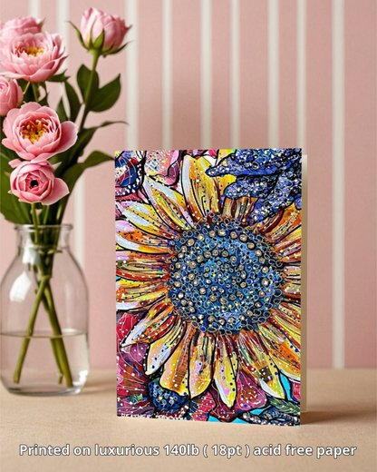 Sunflower - Greeting Card / Fine Art Print