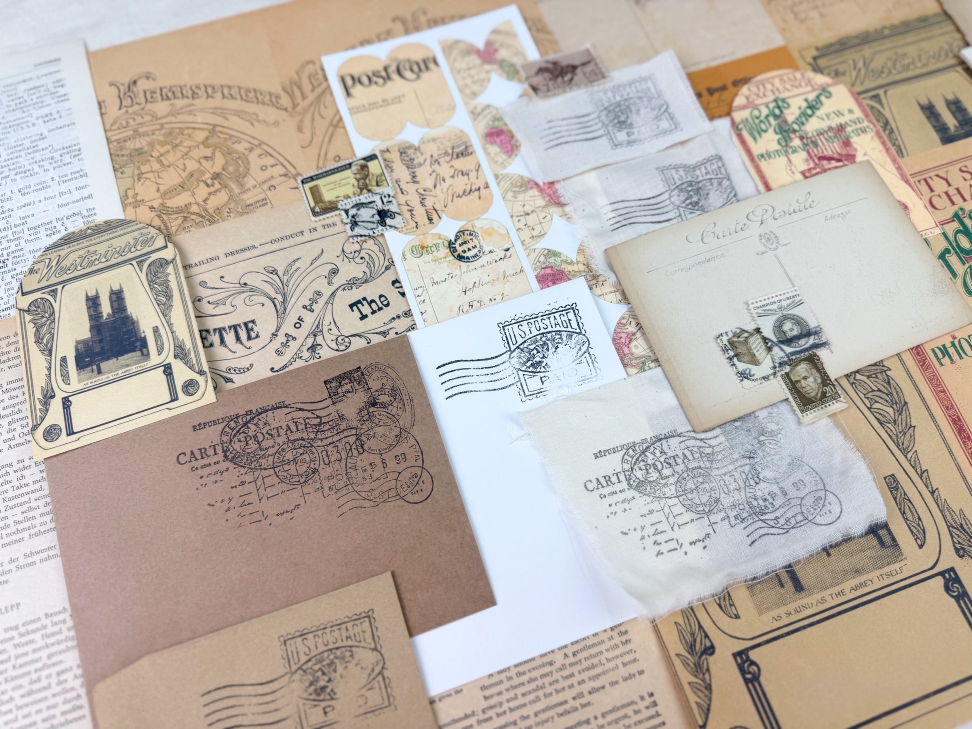 Travel Ephemera Kit A House of Books