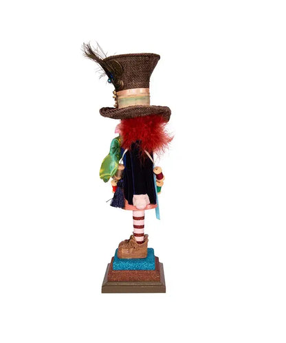 18"HOLLYWOOD HATTER NUTCRACKER