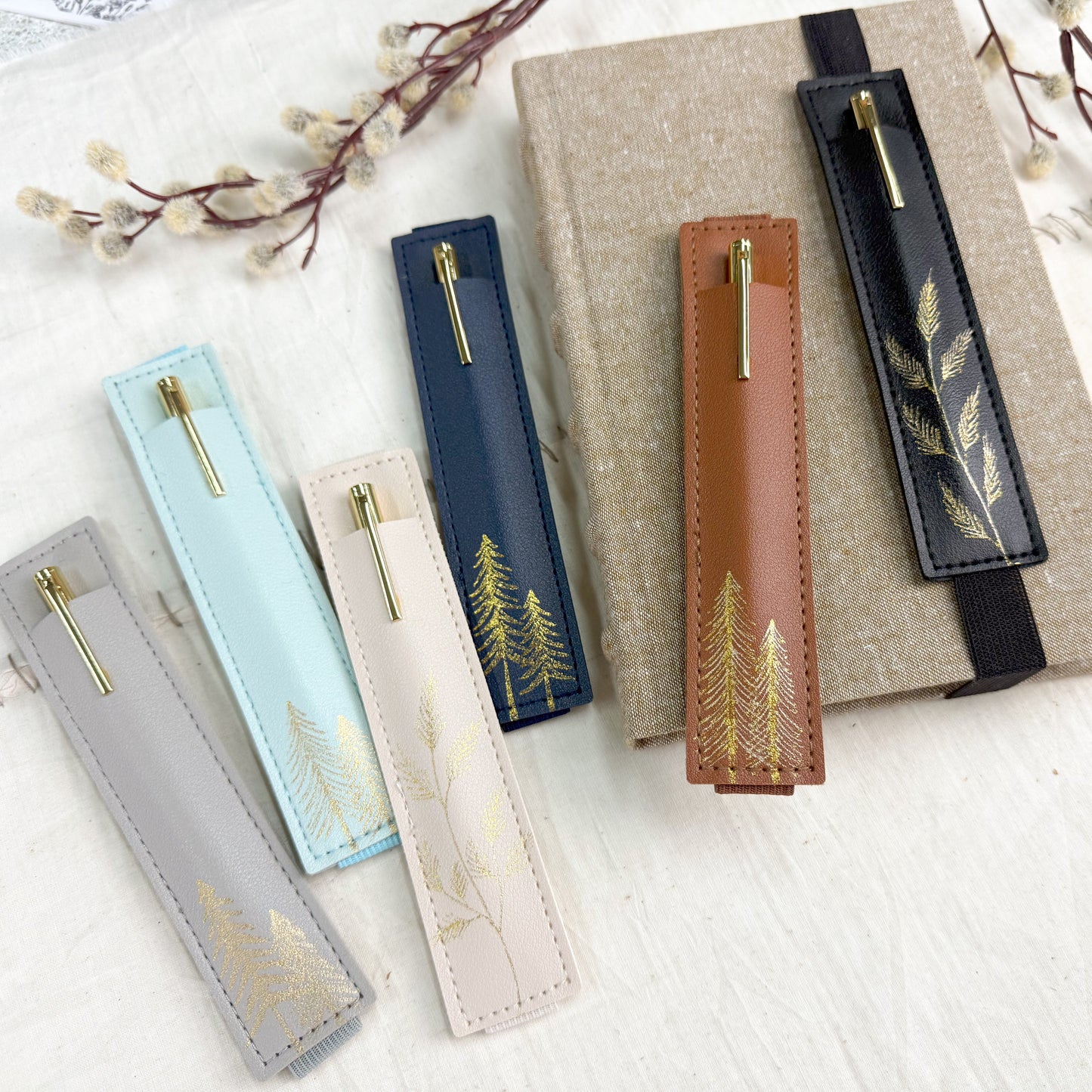 Elastic Pen Holder-Trees