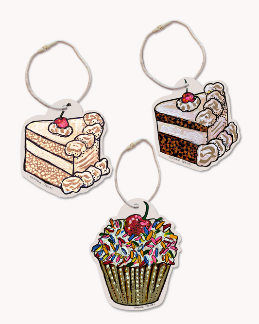 Cake Gift Tags ( 12 pack )