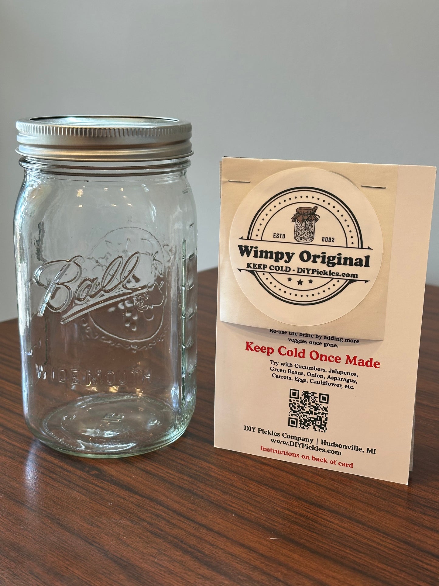 DIY Pickles Mason Jar Bundle