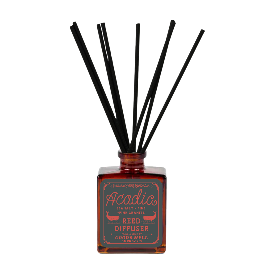 Acadia National Park Reed Diffuser Good & Well Supply Co.