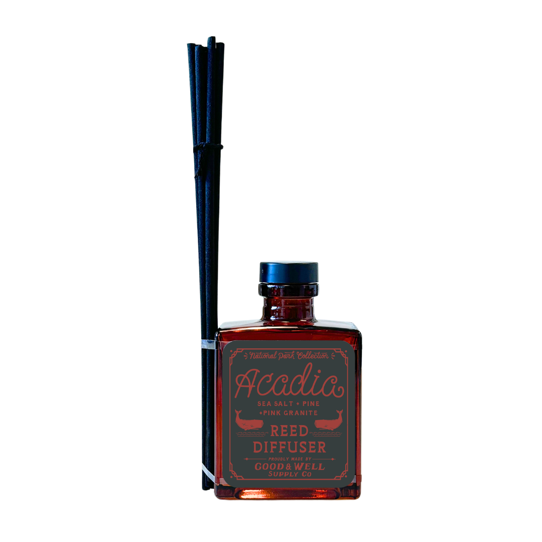 Acadia National Park Reed Diffuser Good & Well Supply Co.