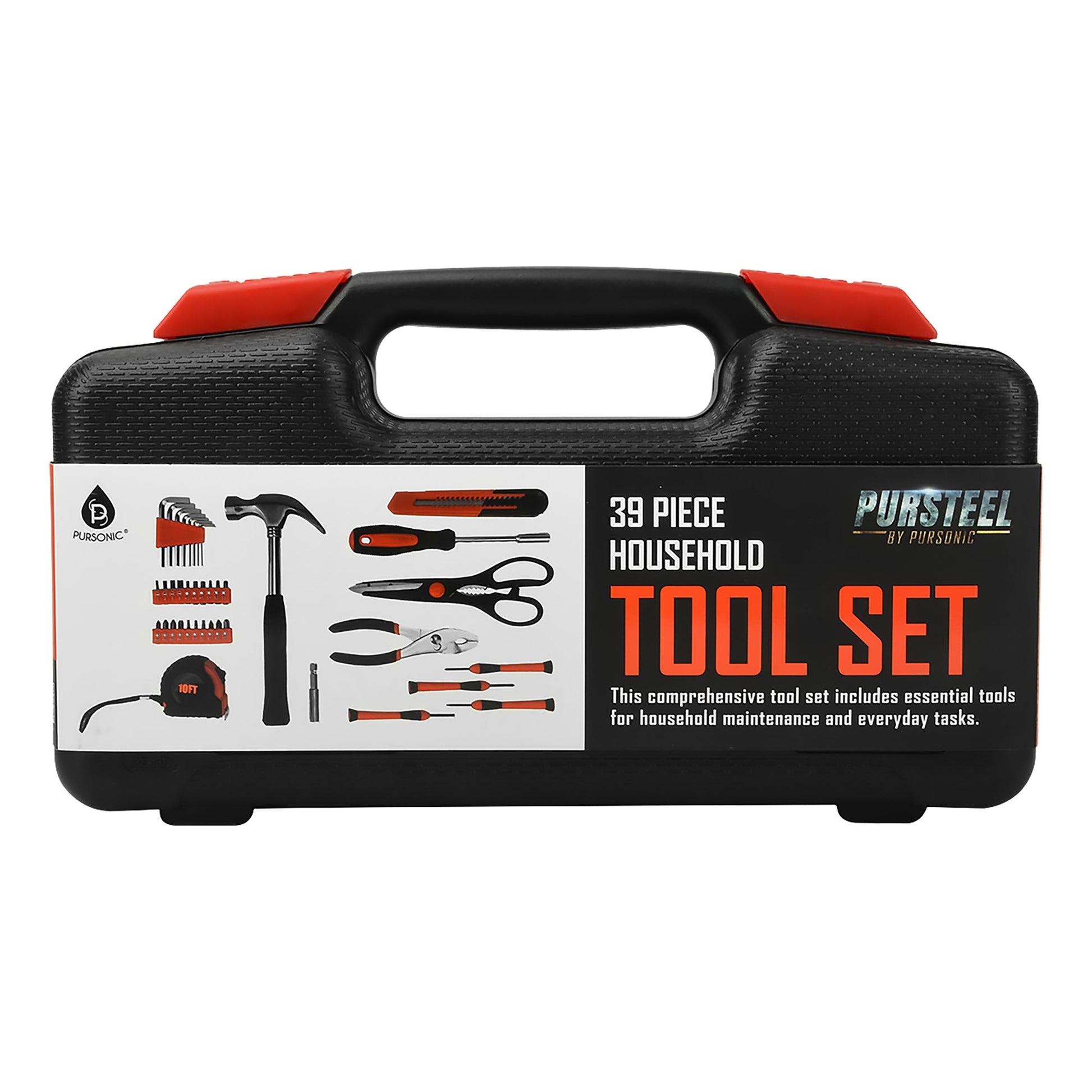 Handy Solutions 39 - Piece Household Tool Kit - Creative Freedom Collective