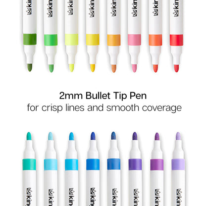 Acrylic Paint Markers - 48 Count
