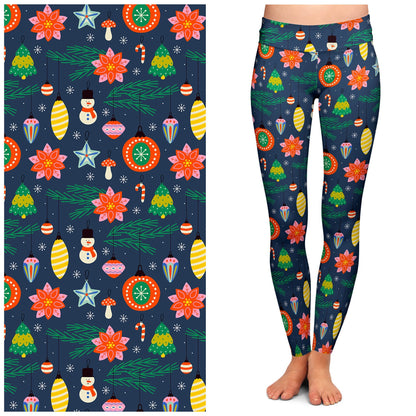 Christmas Cheer Buttery Soft Leggings by Lipstick & Chrome TC2 Quirks!