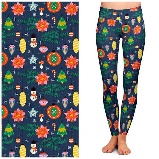 Christmas Cheer Buttery Soft Leggings by Lipstick & Chrome TC2 Quirks!