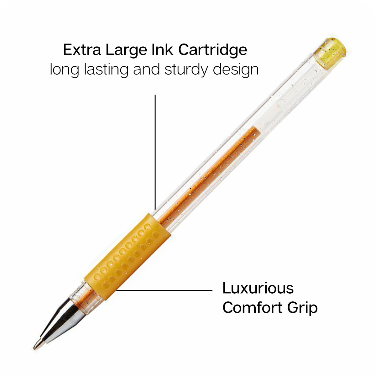Gel Pens 24 Red & Yellow Tone Colors