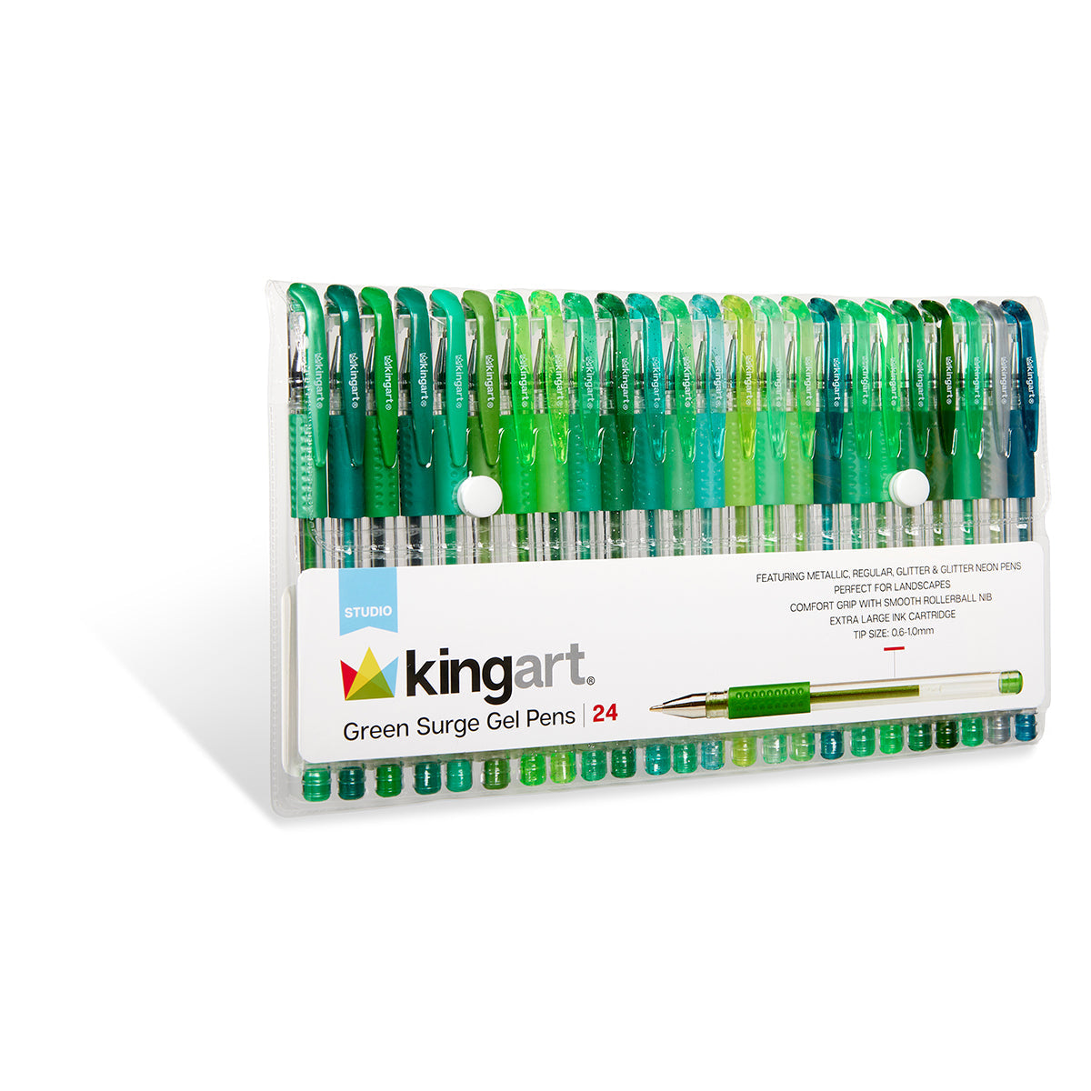 Gel Pens 24 Green Tone Colors