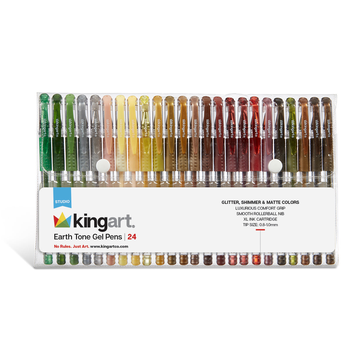 Gel Pens 24 Earth Tone Colors