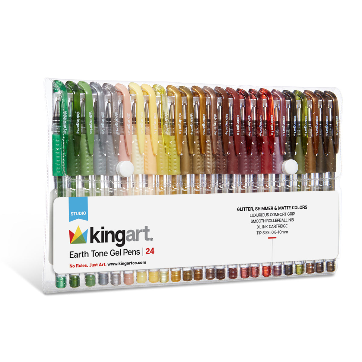 Gel Pens 24 Earth Tone Colors