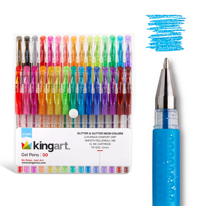 Gel Pens 30 Glitter Colors