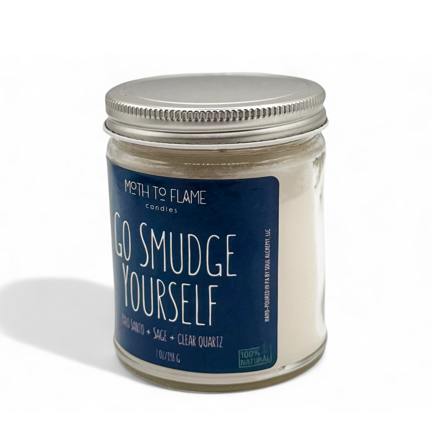 Go Smudge Yourself – 7 oz Candle Moth to Flame Candles