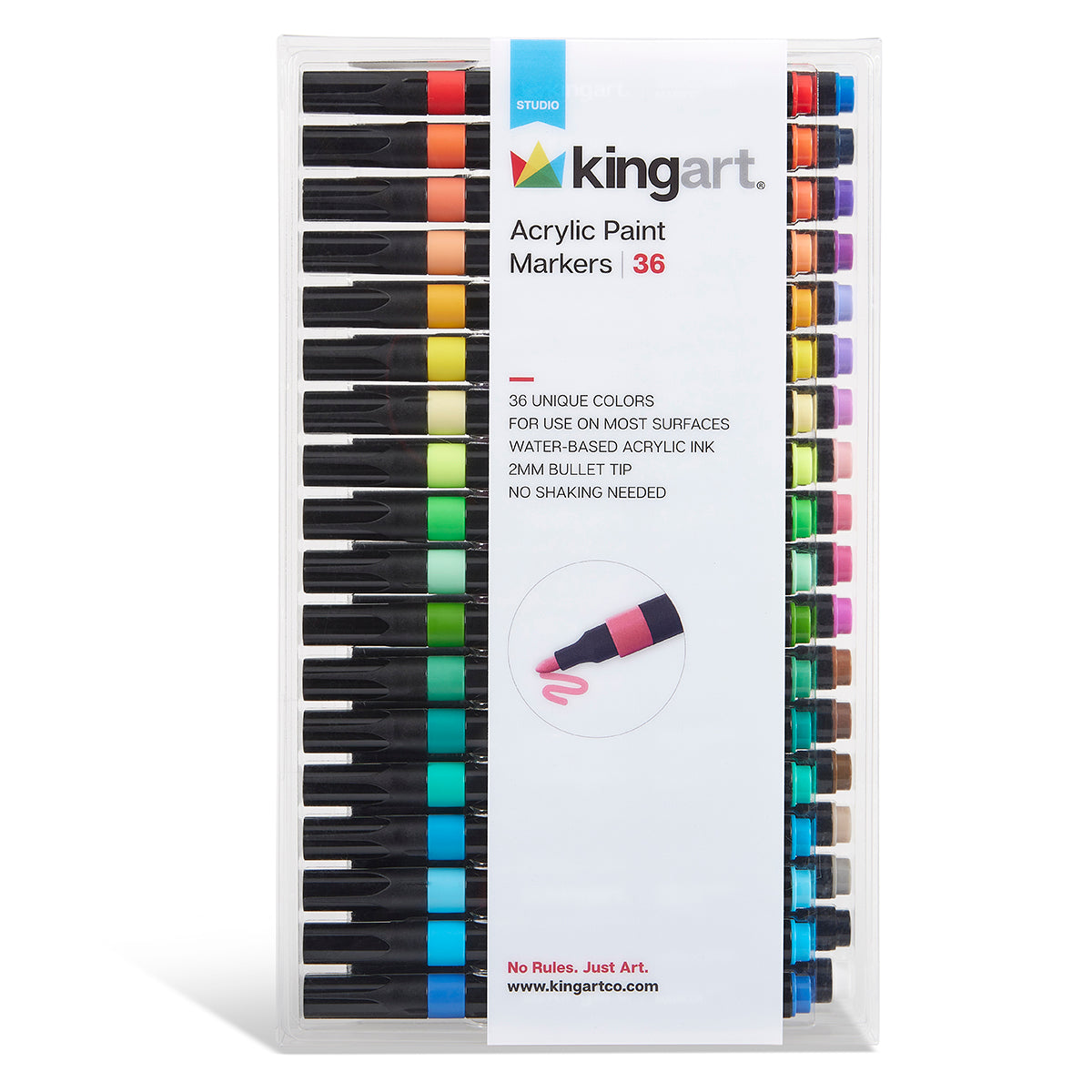 Acrylic Paint Markers - 36 Colors