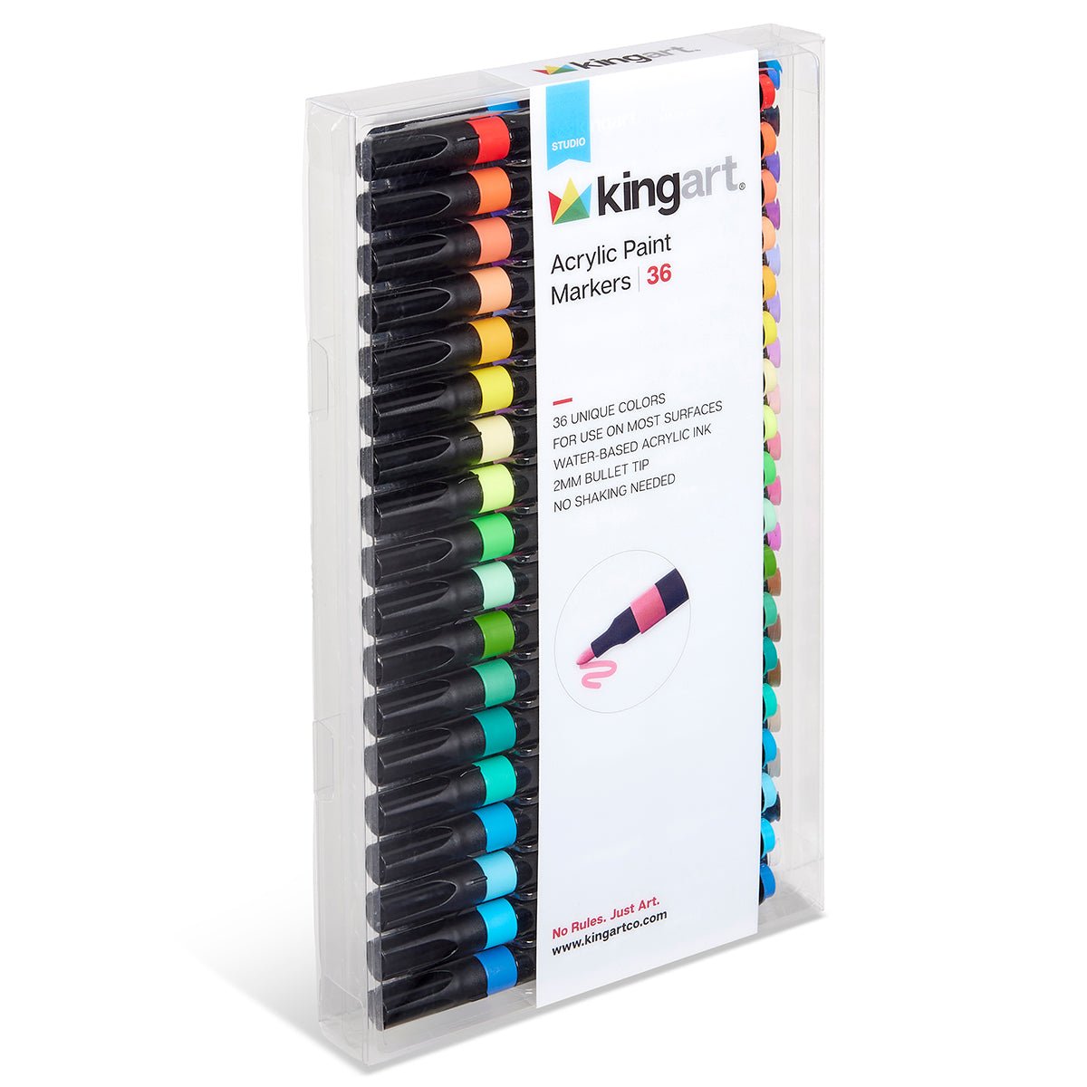 Acrylic Paint Markers - 36 Colors - Creative Freedom Collective