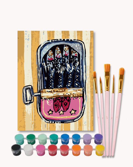Sardines - Paint by Numbers Kit
