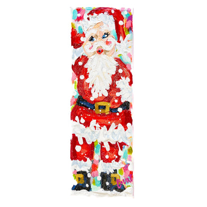 Red Velvet Vintage Santa Original Painting Quirks!