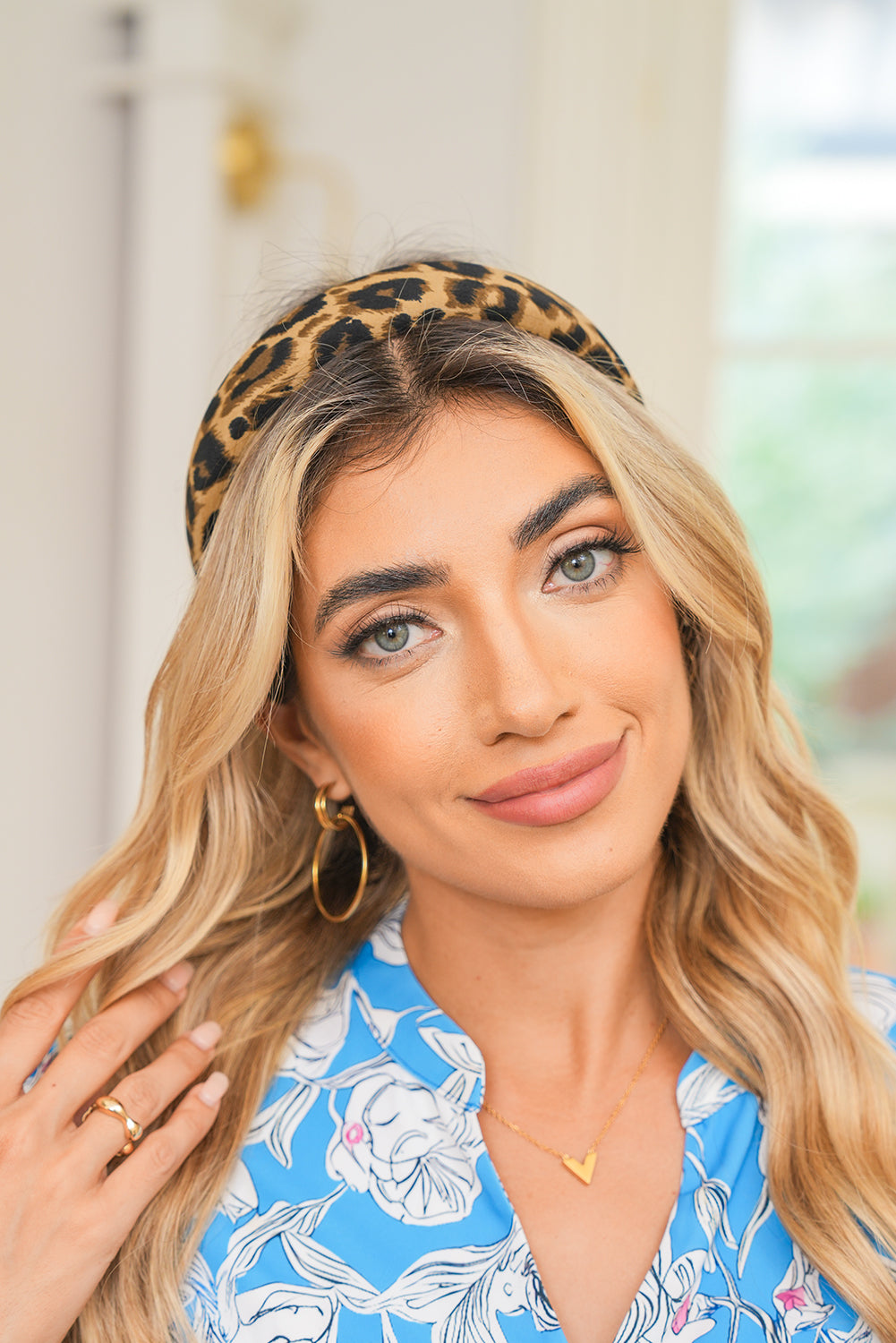 Thai Curry Leopard Print Headband