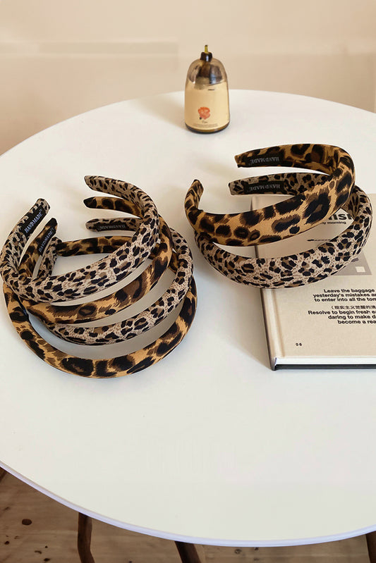 Thai Curry Leopard Print Headband