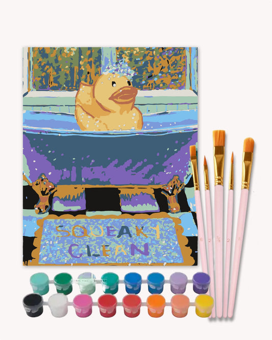 Squeaky Clean - Paint by Numbers Kit