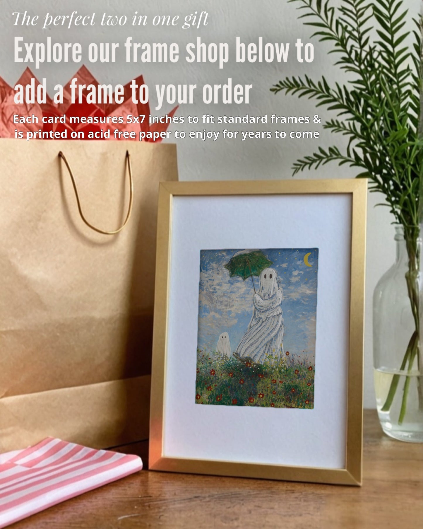 Madame Monet Halloween Remaster - Greeting Card / Fine Art Print