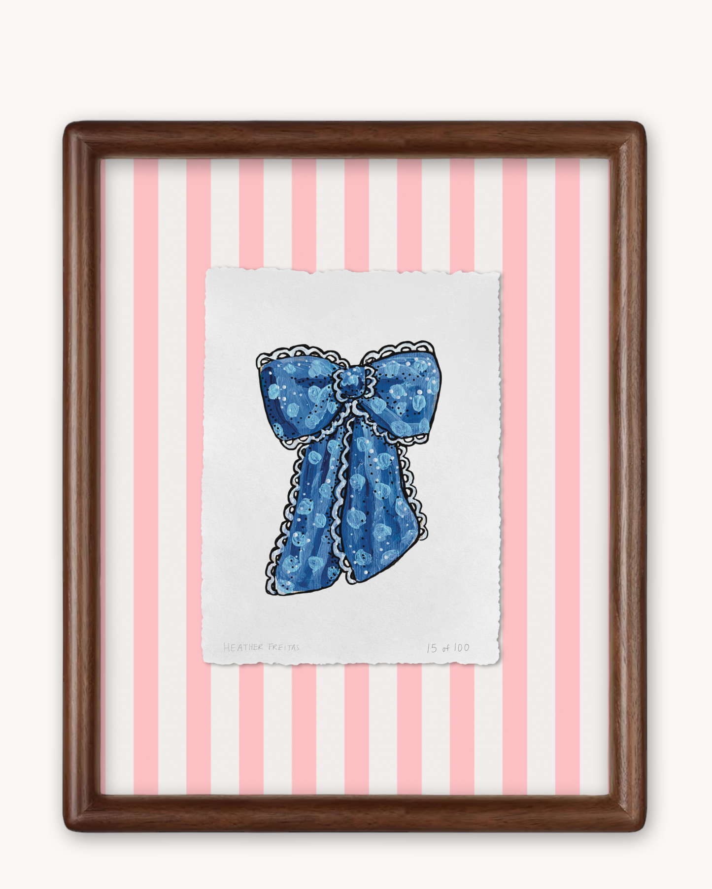 Blue Ribbon Limited Edition Framed Print