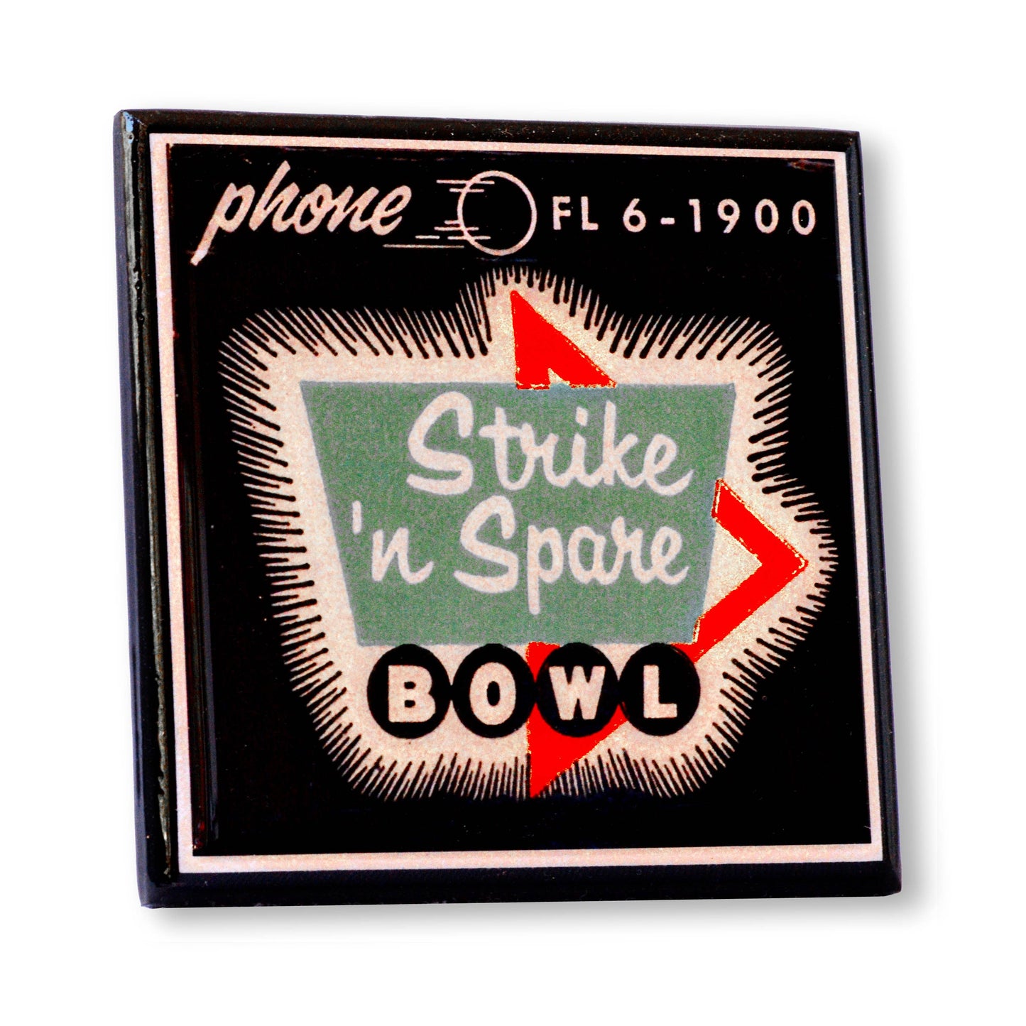 Lets Bowl!  Vintage Bowling Coaster Set Quirks!