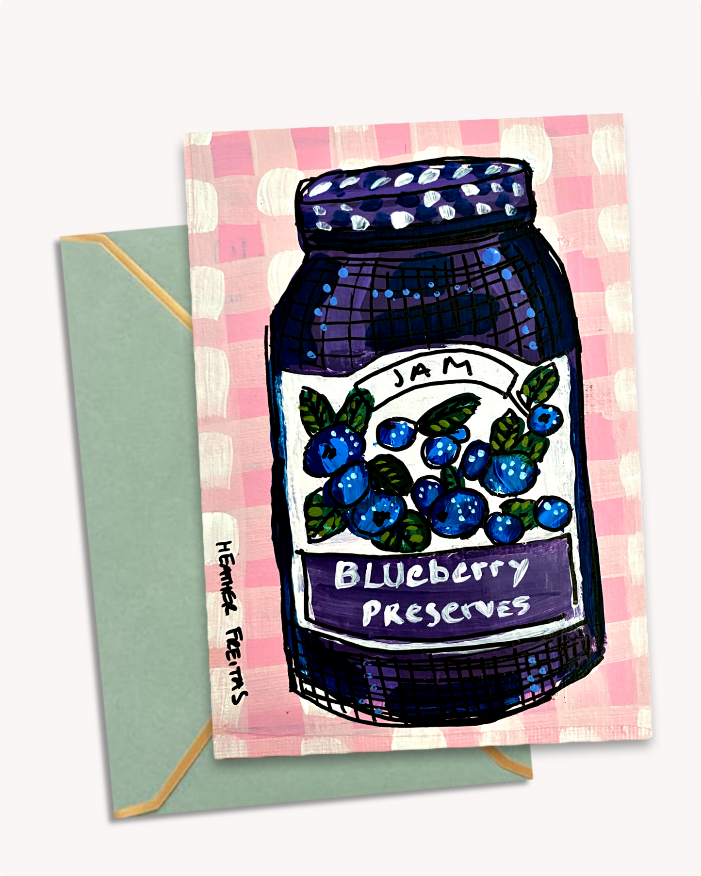 Blueberry Jam - Greeting Card / Fine Art Print