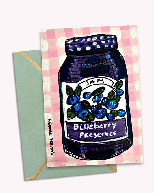 Blueberry Jam - Greeting Card / Fine Art Print