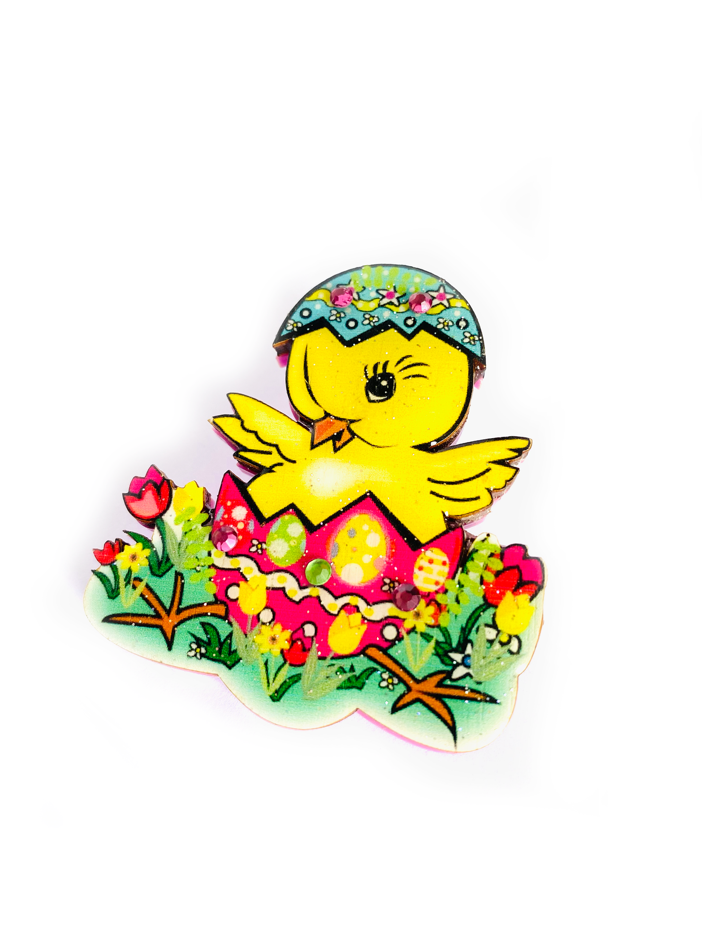 Benny the Easter Chick Brooch by Rosie Rose Parker Quirks!