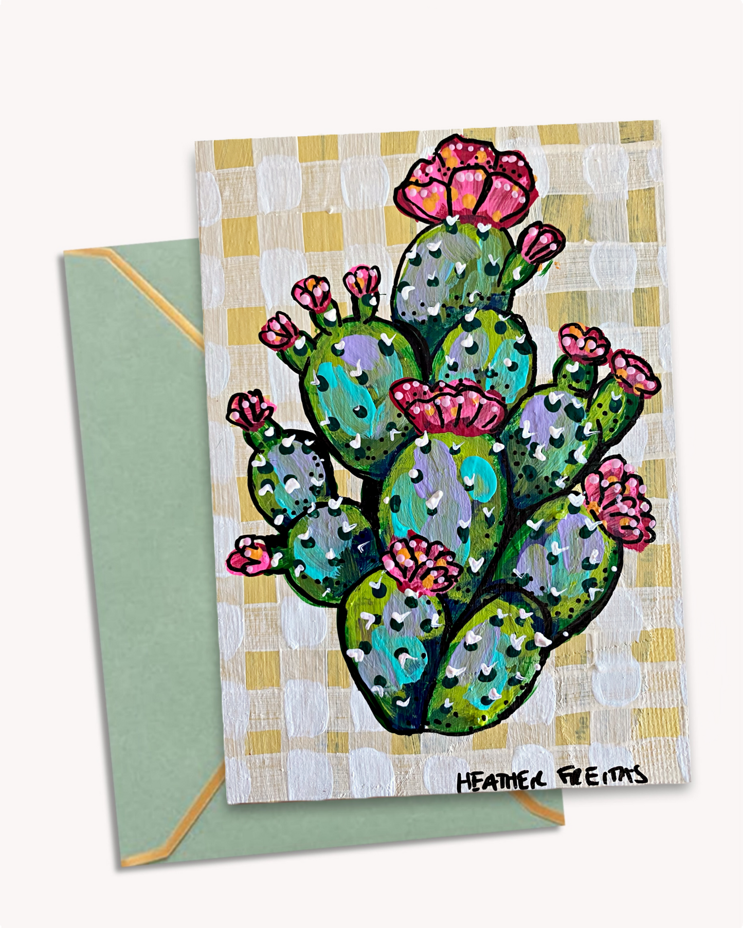 Cactus - Greeting Card / Fine Art Print