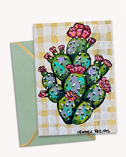 Cactus - Greeting Card / Fine Art Print