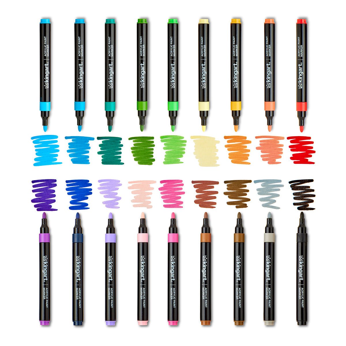 Acrylic Paint Markers - 36 Colors - Creative Freedom Collective