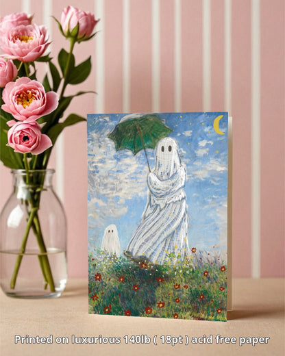 Madame Monet Halloween Remaster - Greeting Card / Fine Art Print