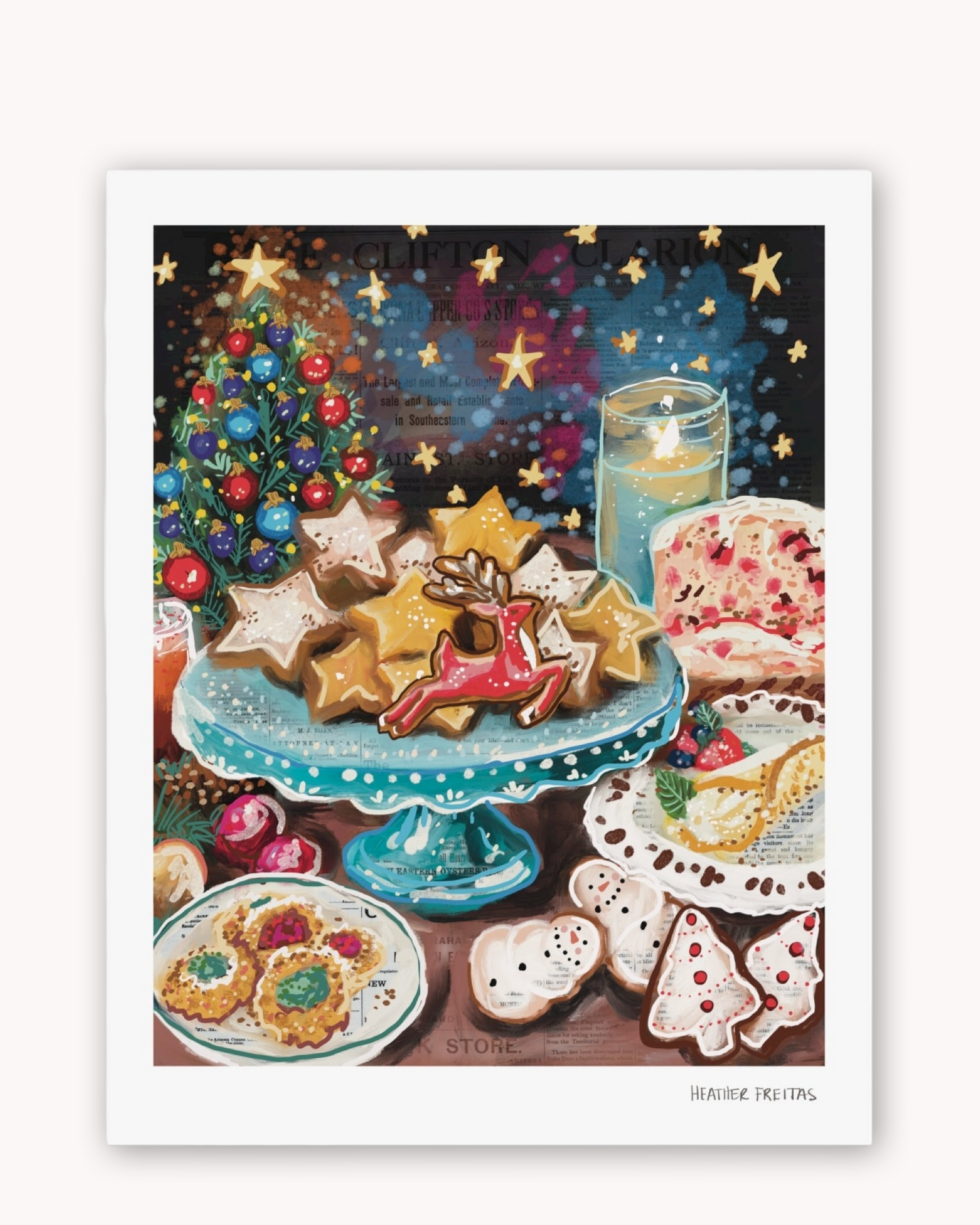Holiday Baking Fine Art Print