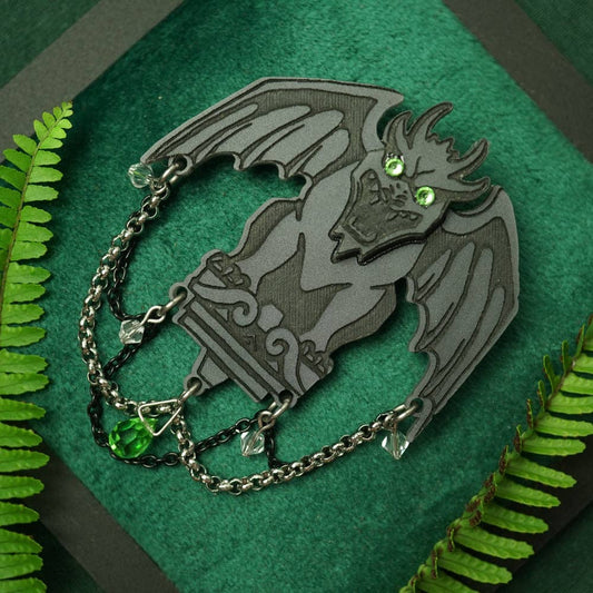 Gargoyle Brooch Quirks!