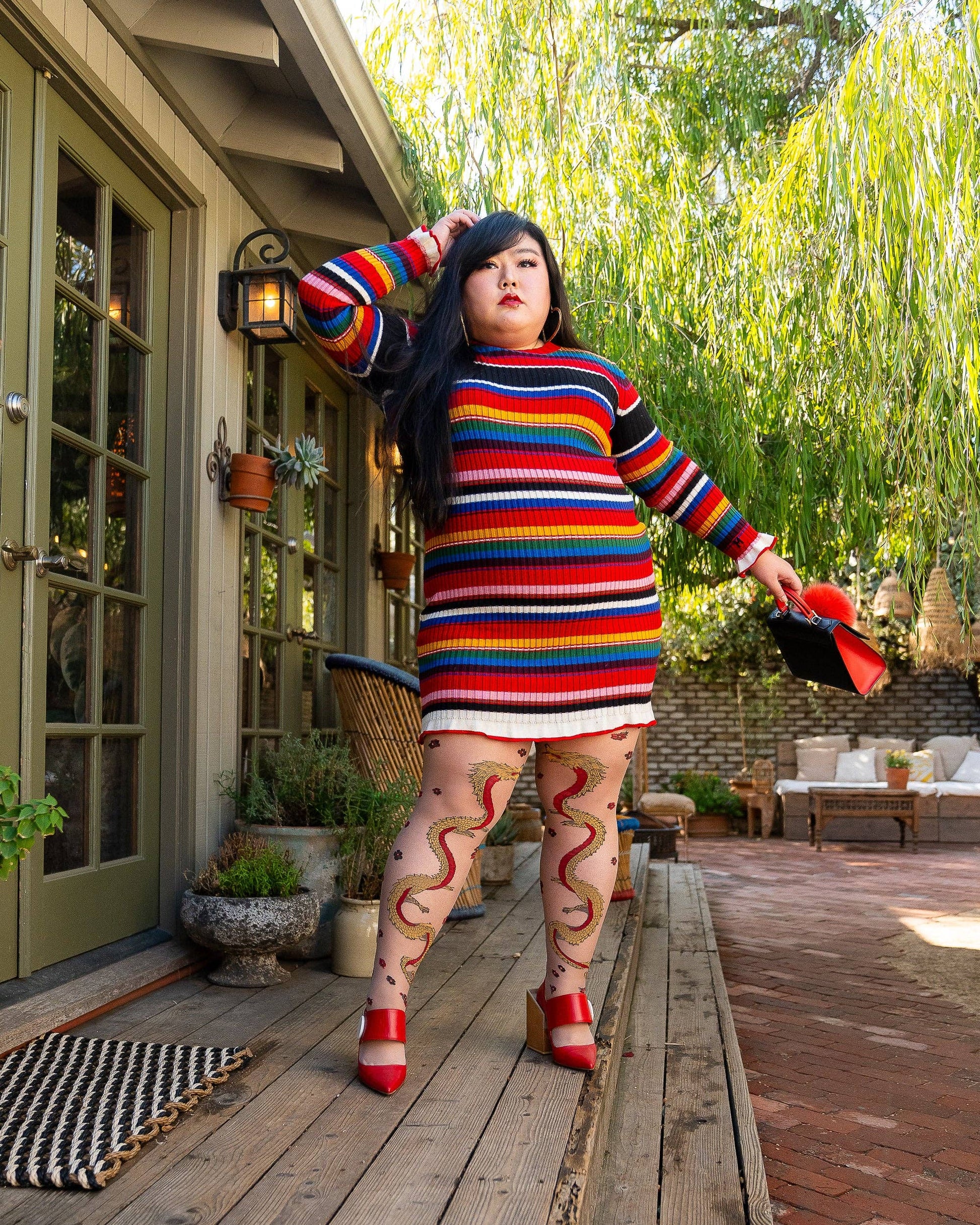 Year of the Dragon Sheer Tights Quirks!